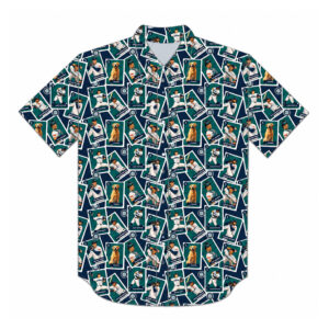 2026 Giveaway Card Show Aloha Mariners Hawaiian Shirt