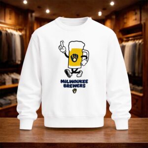 2026 Brewers Drink Beer Cartoon Shirt (4)
