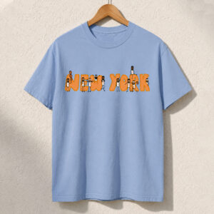 New York Cartoon Stickman Basketball 2026 Shirt (2)