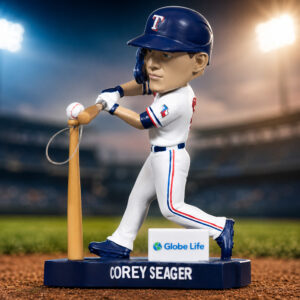 2026 Rangers Corey Seager Hitting Bobblehead Giveaway