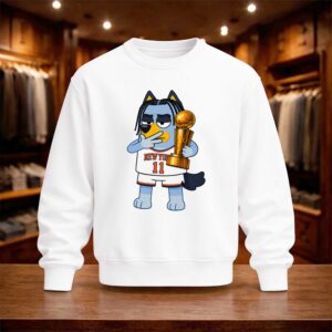 Bluey x Jalen Brunson Knicks Champs 2026 Shirt (4)