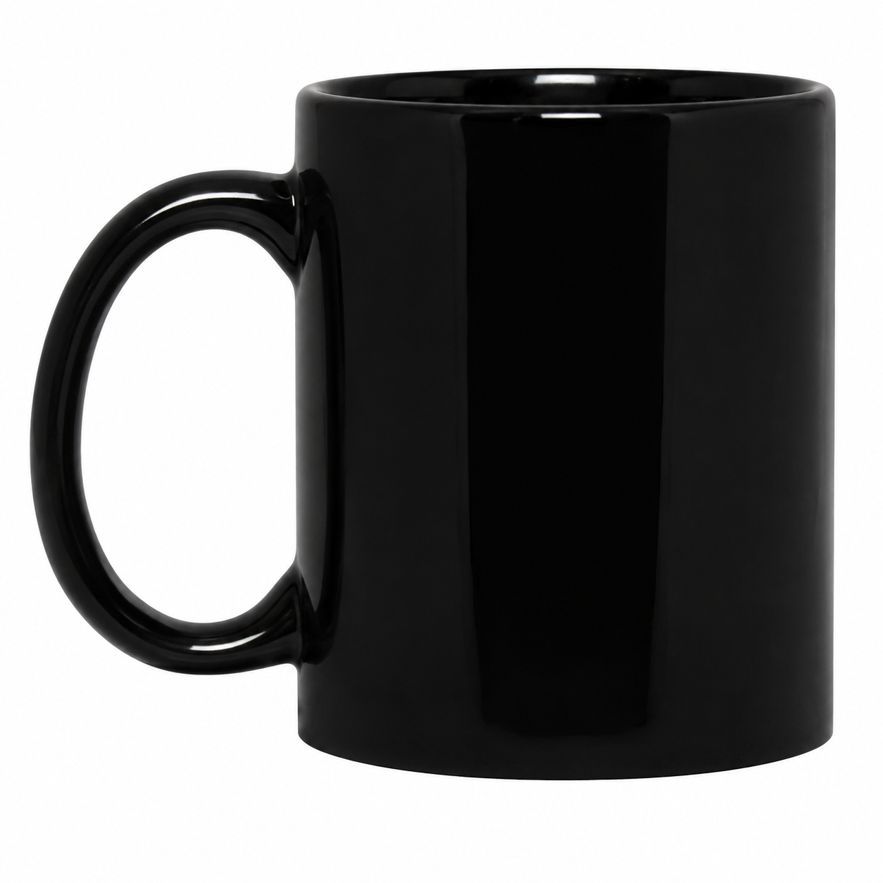 BM11OZ 11 oz. Black Mug