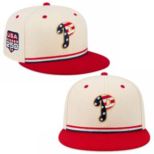 2026 Phillies USA 250th Anniversary on July 4TH Hat