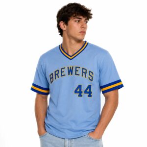 2026 Giveaway Brewers Hank Aaron Jersey 1 2026 Giveaway Brewers Hank Aaron Jersey (2)