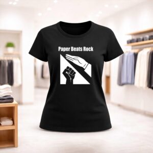 Paper Beats Rock Shirt (2)
