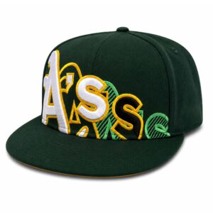 Athletics A'SS Snapback Hat (2)