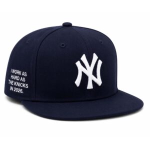 NY Yankees I Work As Hard As The Knicks In 2026 Hat