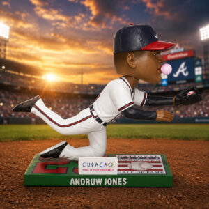2026 Giveaway Andruw Jones National Baseball Hall of Fame Braves Bobblehead