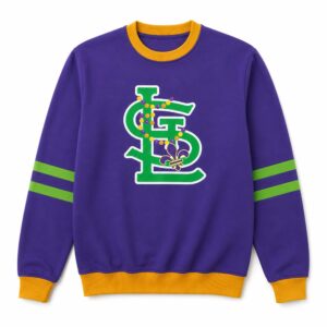2026 Cardinals Halfway to Mardi Gras at Busch Sweatshirt Giveaway
