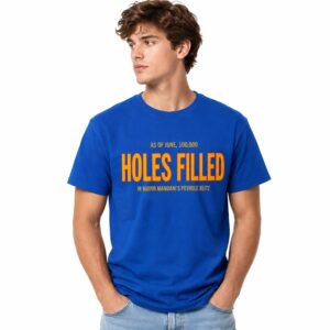 Mayor Mamdani 100000 Holes Filled Pothole Blitz Shirt (2)
