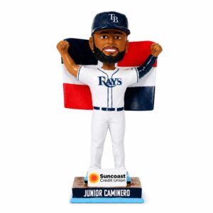 2026 Giveaway Rays Junior Caminero Dominican Heritage Bobblehead (2)