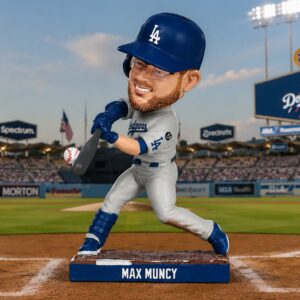 Dodgers Max Muncy Game 7 Home Run on August 10 Bobblehead Giveaway