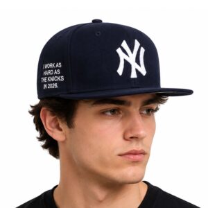 NY Yankees I Work As Hard As The Knicks In 2026 Hat (3)