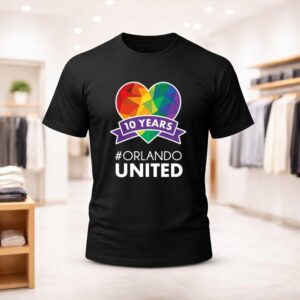 Noah Kahan 10 Years Orlando United Pride Shirt