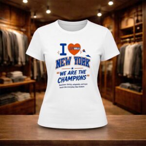Mitchell Modell We Are The Champions Knicks Pigeon Shirt (2)