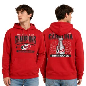 Hurricanes 2026 Stanley Cup Champions Locker Room Hoodie