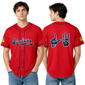 2026 Giveaway Deaf Awareness Braves Jersey