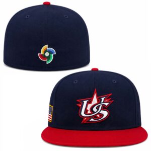 Bobby Witt Jr USA World Baseball 2026 Flag Hat
