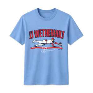 JJ Wetherholt Cardinals Slugger Swing Catch The Ball Shirt