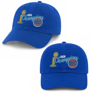 Knicks Blue Finals World Champion 2026 Hat