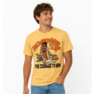 Mustard Up Orioles The Courage To Win Hot Dog Shirt (2)