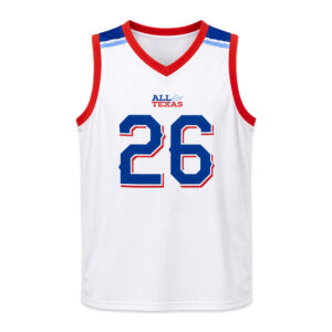 2026 Giveaway All For Texas Basketball Rangers Jersey