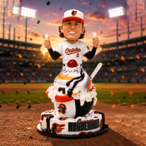 2026 Jordan Henderson Ice Cream Helmet Orioles Bobblehead Giveaway (2)