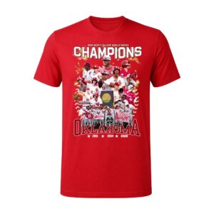 Oklahoma Sooners Baseball MCWS Shirt