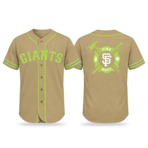 2026 Giants Firefighter Appreciation Night Jersey Giveaway