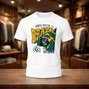Justin Bieber World Soccer 94 Brazil Shirt