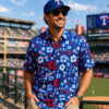 2026 Salmon Run Day Mariners Giveaway Hawaiian Shirt
