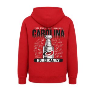 Hurricanes 2026 Stanley Cup Champions Locker Room Hoodie (2)