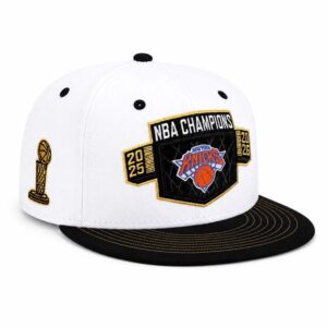 2026 Knicks Champions Locker Room Snapback Hat (2)