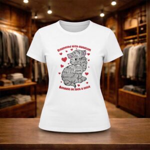 Diagnosed With Awwtism Because Im Such A Cutie Shirt (2)