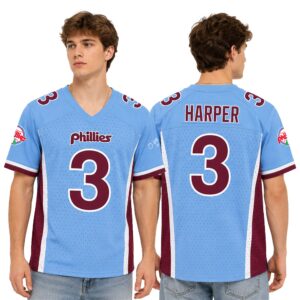 2026 Phillies PECO Bryce Harper Football Jersey Giveaway