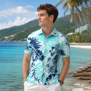 Viktor Hovland Travelers Championship 2026 Polo Shirt (1)