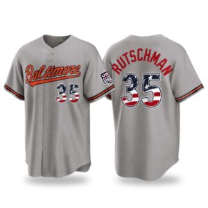 Orioles Adley Rutschman USA 250th Anniversary Jersey (1)