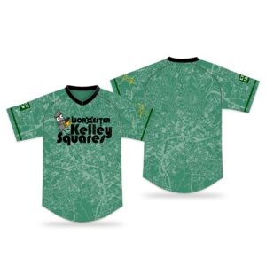 Worcester Kelley Squares Green Theme Night Jersey