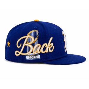 2026 LA Dodgers World Series Back Number 2 Hat (3)