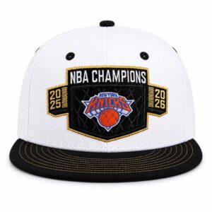 2026 Knicks Champions Locker Room Snapback Hat (3)