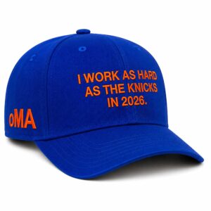 I Work As Hard As The Knicks In 2026 Yankees Hat