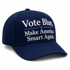 Vote Blue Make America Smart Again Hat (2)