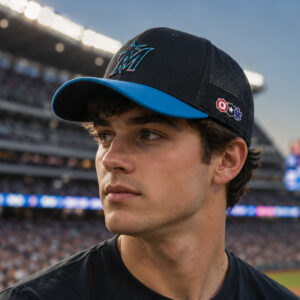 2026 Giveaway First Responders Appreciation Night Marlins Hat (2)