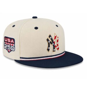 Yankees USA 250th Anniversary on July 4th Hat