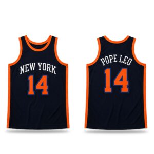 2026 Spike Lee Pope Leo Knicks Jersey