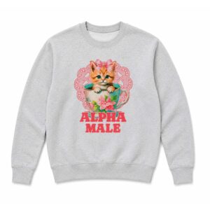 Nicholas Galitzine Alpha Male Kitty Sweatshirt
