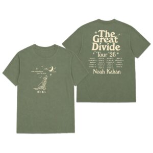 Noah Kahan The Great Divide Tour 26 Shirt