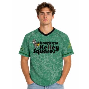 Worcester Kelley Squares Green Theme Night Jersey 1 Worcester Kelley Squares Green Theme Night Jersey (3)