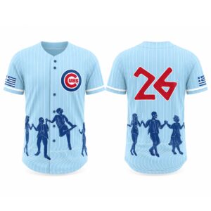 2026 Cubs Greek Heritage Jersey Giveaway