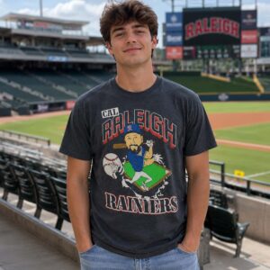 Cal Raleigh Rainiers Catcher Player Caricature Shirt (2)